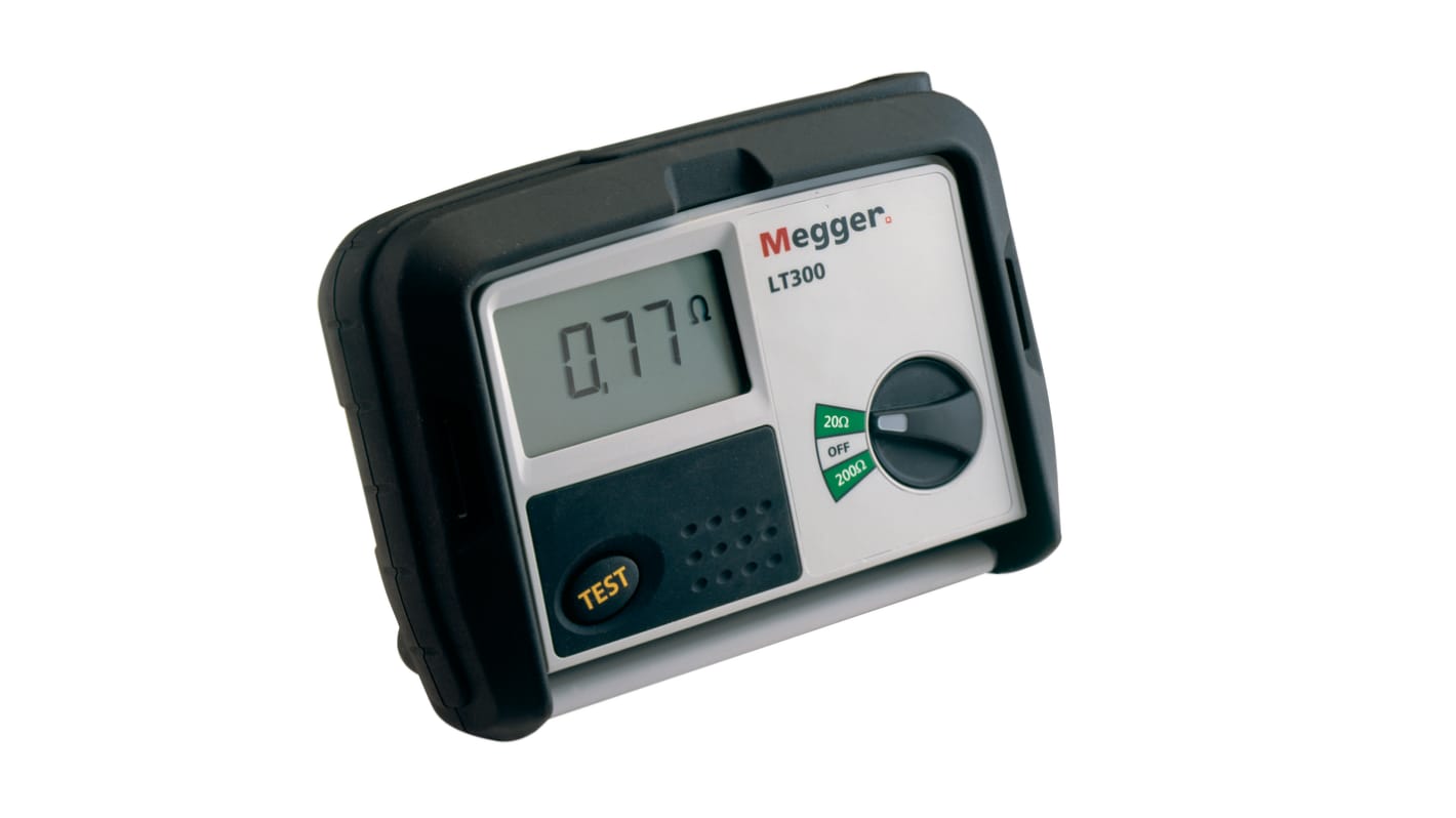 Megger LT300 LCD-Anzeige 2-Draht Schleifenimpedanzprüfer CAT IV 550V, ISO-kalibriert