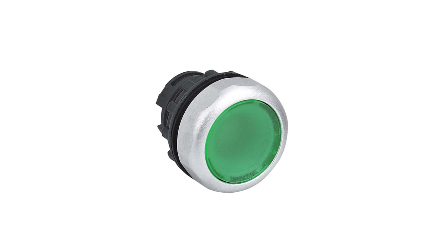 Tête de bouton poussoir CHINT, NP8 Vert, Ø découpe 22mm, Momentané