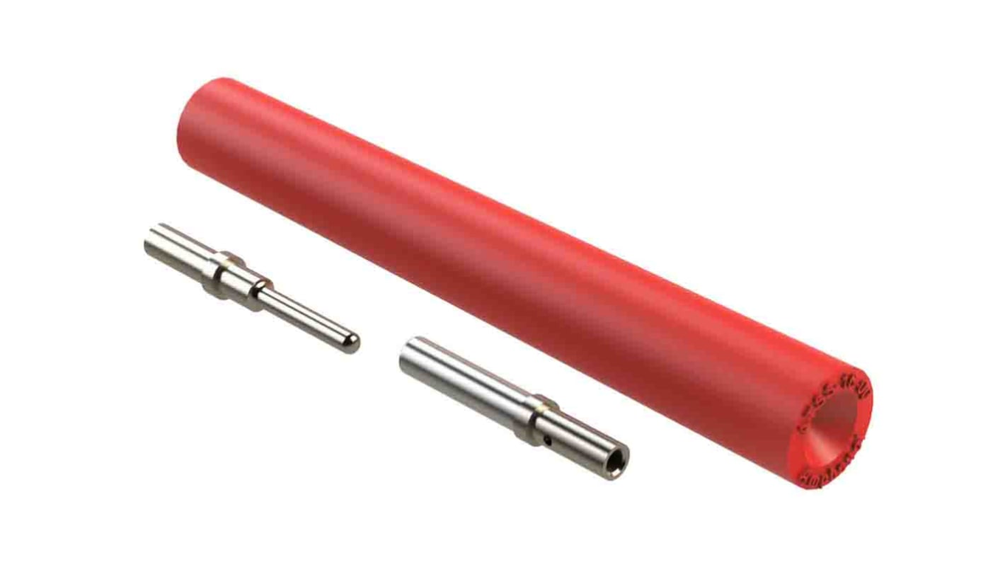 Amphenol Industrial, SpeedSplice Automotive Connector, Red, Nickel