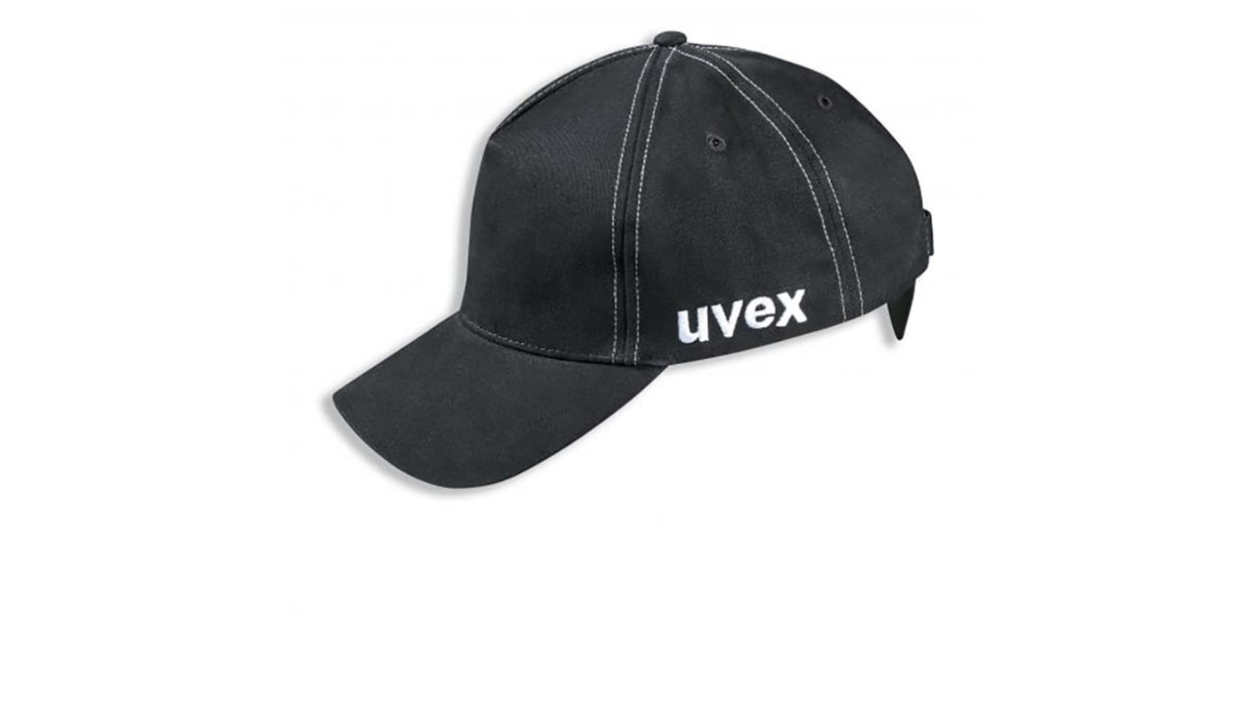 Uvex Black Standard Peak Bump Cap