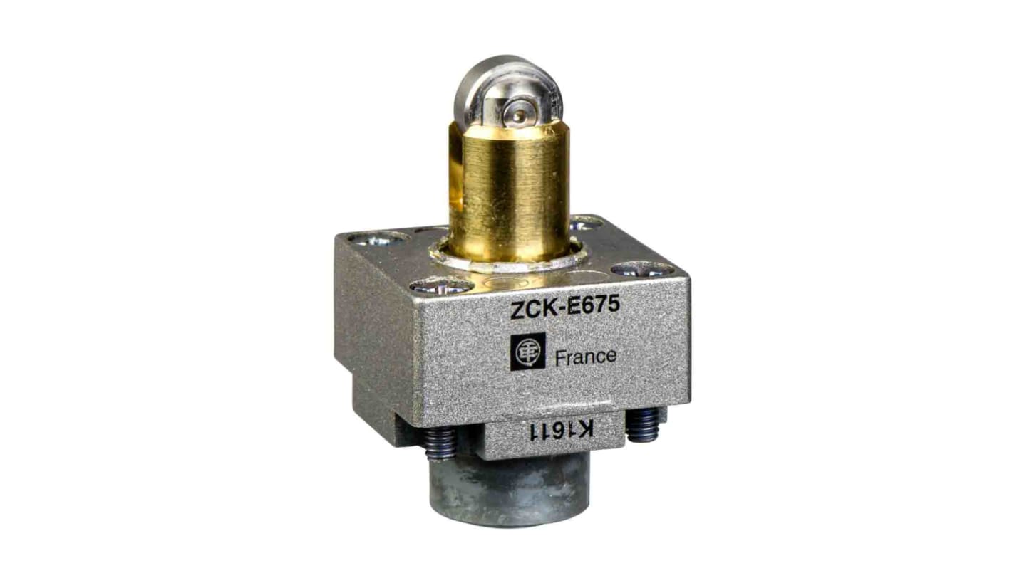 Cabezal del interruptor de final de carrera Telemecanique Sensors serie ZCKE ZCKE675, para uso con XCKJ