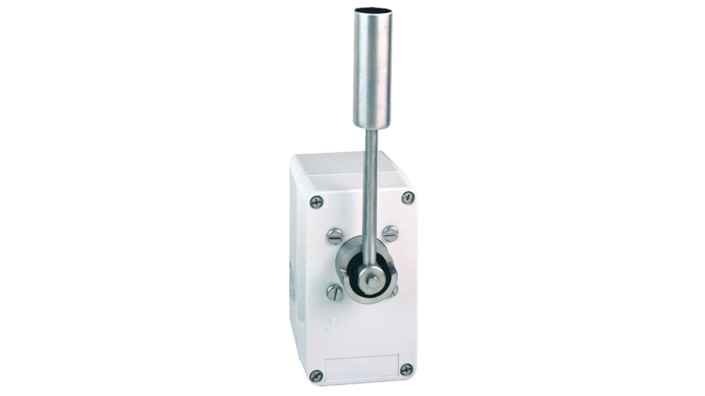Telemecanique Sensors XCR Series Roller Lever Limit Switch, 2CO, IP65, DPST, Polyester Housing, 240V ac Max, 3A Max