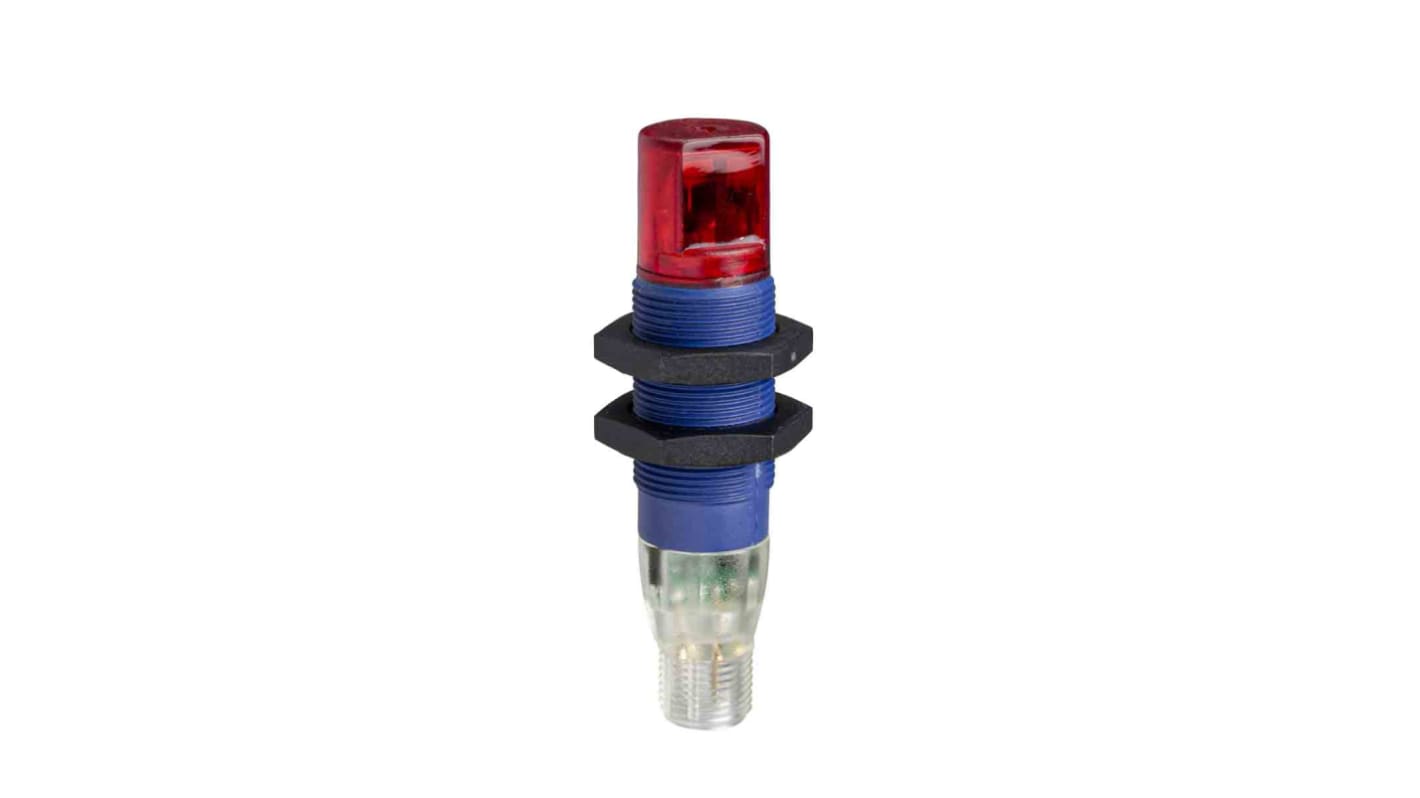 Rs-Online Sensore fotoelettrico Cilindrico Telemecanique Sensors Retroriflessione polarizzata rilevamento 2 m uscita NA PNP