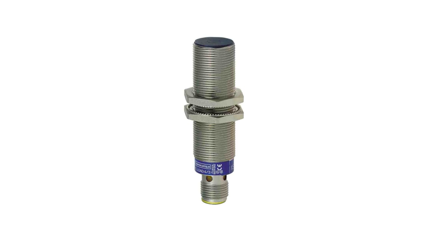 Rs-Online Sensore di prossimità Cilindro filettato Telemecanique Sensors M18 rilevamento 5 mm 10 38 V c.c. 12 24 V c.c