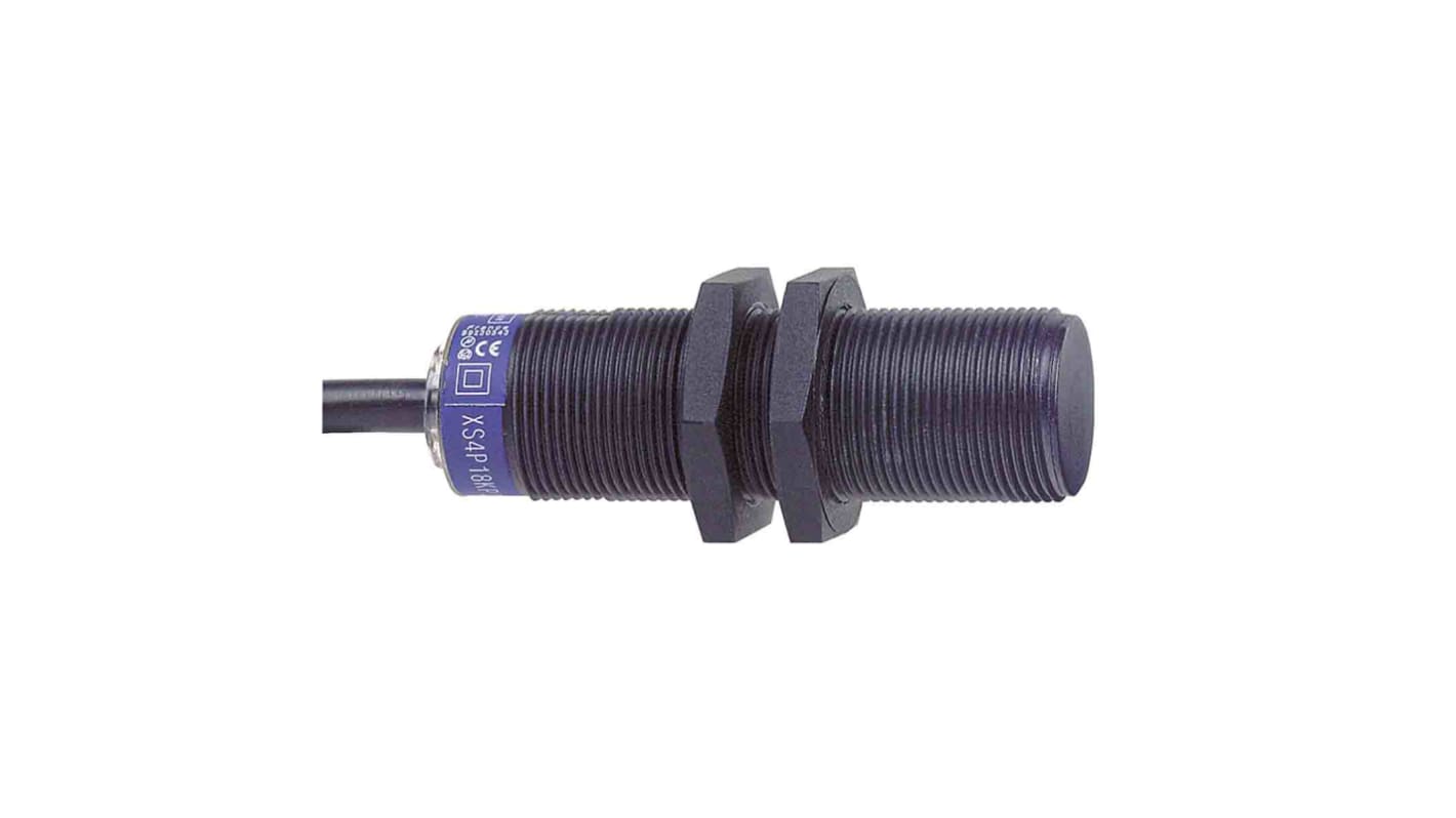 Rs-Online Sensore di prossimità Cilindro filettato Telemecanique Sensors M18 rilevamento 8 mm 264 V c.a./c.c. 240 V c.a./c.c