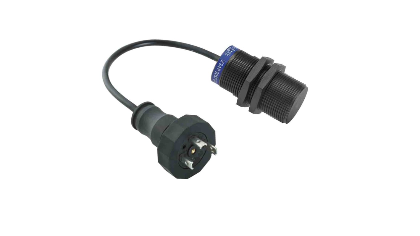 Rs-Online Sensore di prossimità Cilindro filettato Telemecanique Sensors M30 rilevamento 15 mm 264 V c.a./c.c. 240 V c.a./c.c