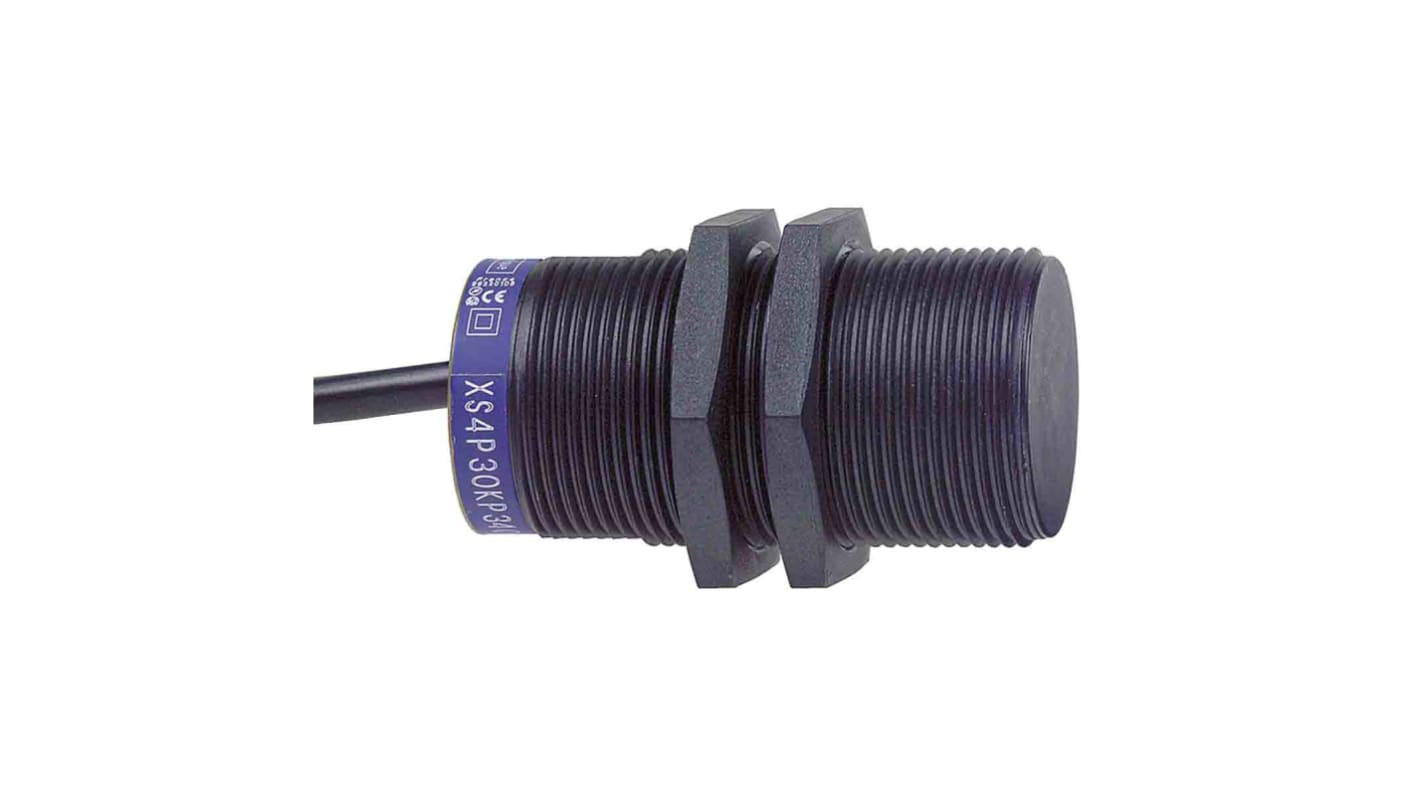 Rs-Online Sensore di prossimità Cilindro filettato Telemecanique Sensors M30 rilevamento 15 mm 264 V c.a./c.c. 240 V c.a./c.c