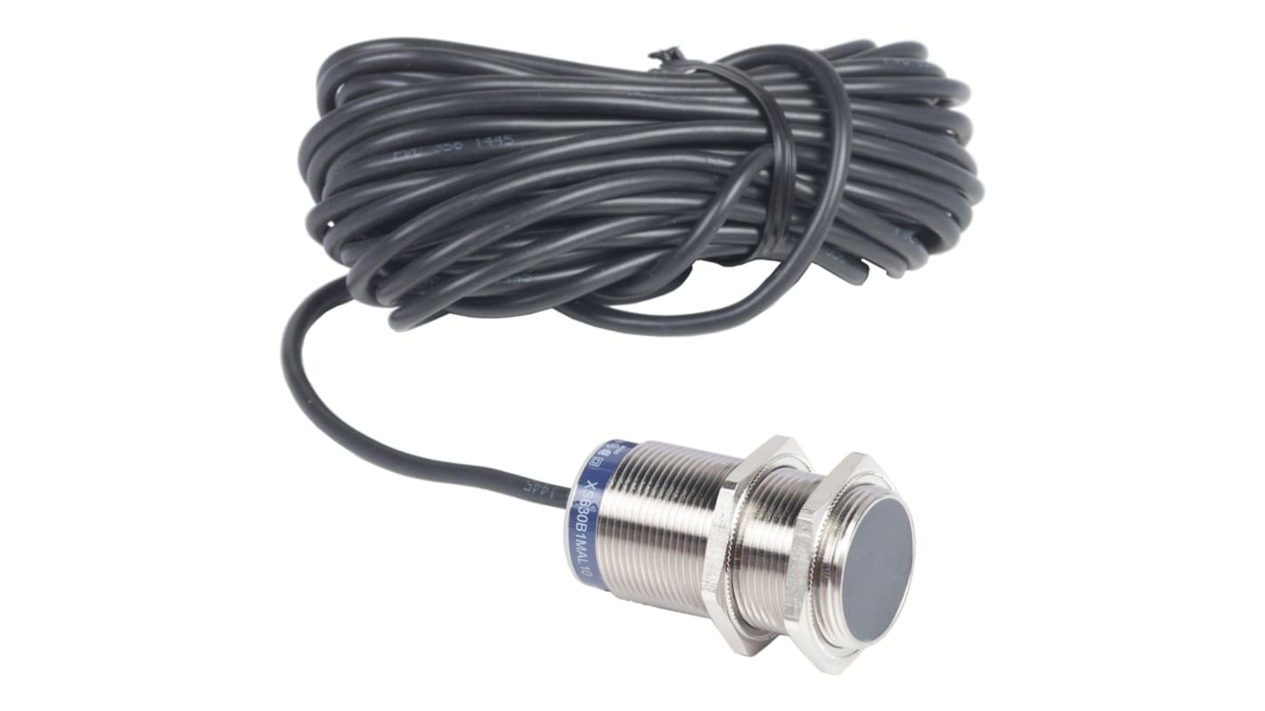 Rs-Online Sensore di prossimità Cilindro filettato Telemecanique Sensors M30 rilevamento 15 mm 264 V c.a./c.c. 240 V c.a./c.c