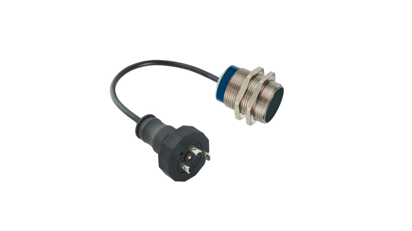 Rs-Online Sensore di prossimità Cilindro filettato Telemecanique Sensors M30 rilevamento 15 mm 10 58 V c.c. 12 48 V c.c