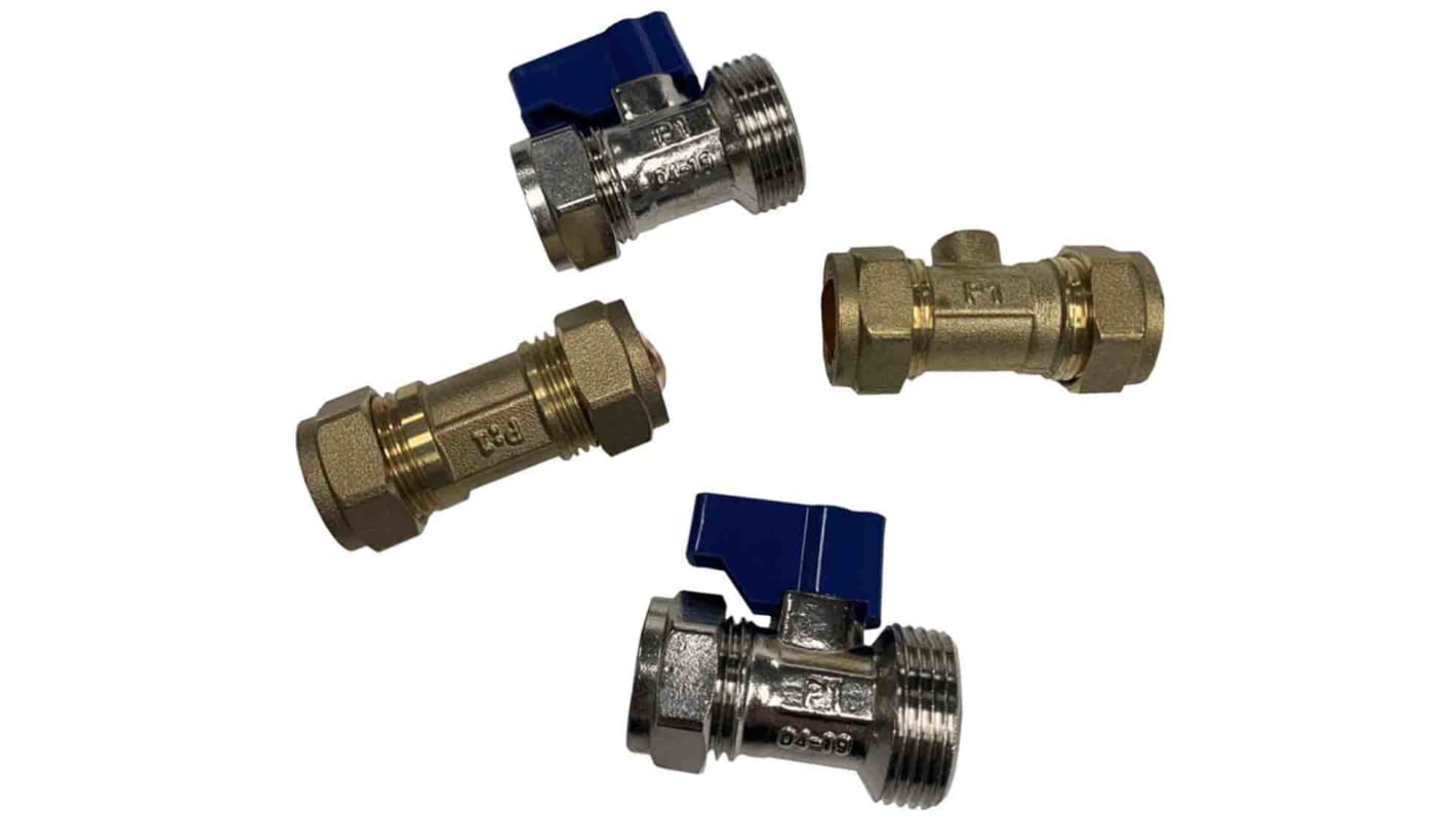 RS PRO Installation Kit, Manual Ball Valve