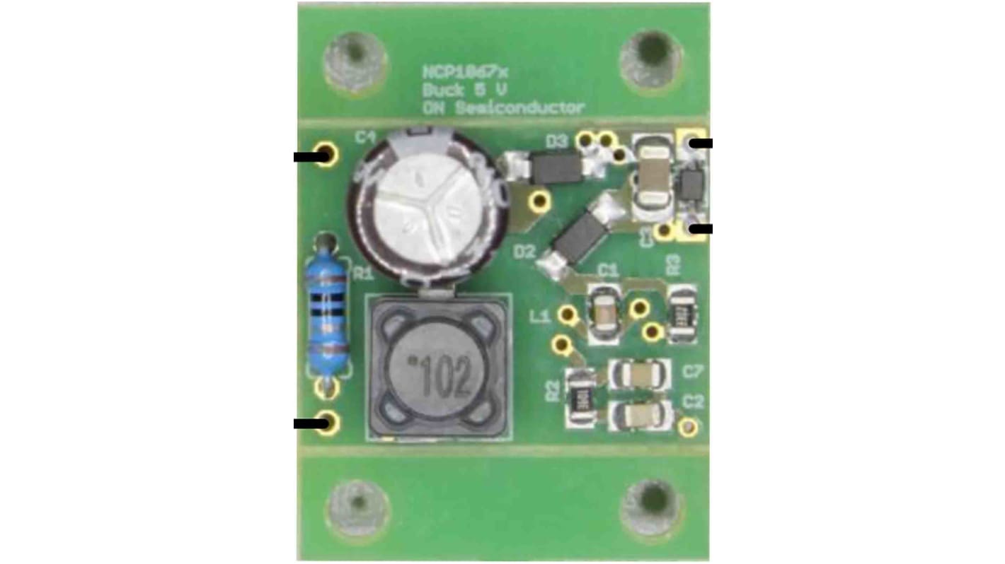 onsemi High-Voltage Switcher for Low Power Offline SMPS Evaluation Board 评估测试板