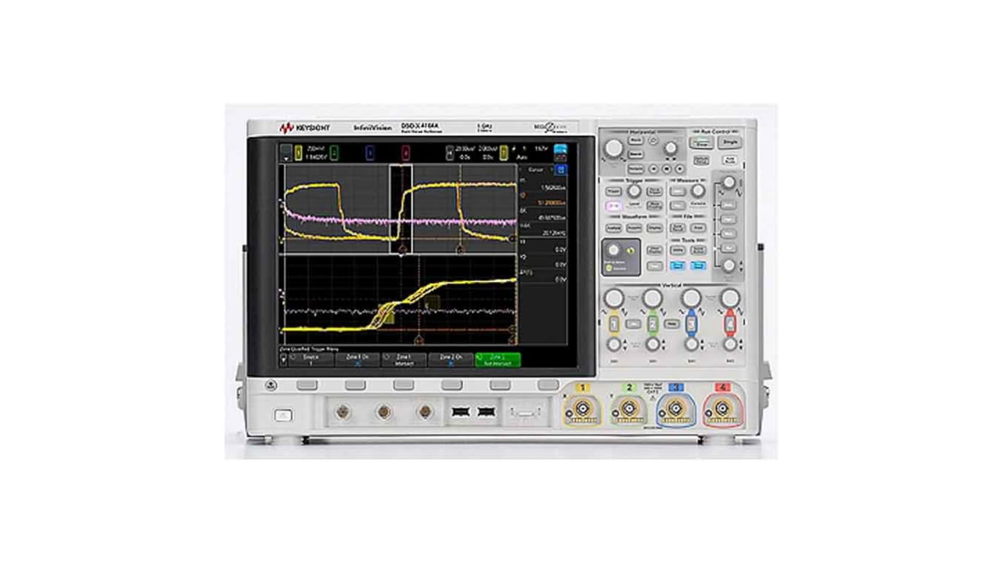 Keysight Technologies DSOX4104A InfiniiVision 4000 X Series, 1GHz Bench Oscilloscope, 4 Analogue Channels, 16 Digital