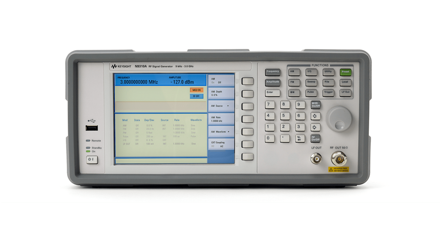 Keysight Technologies N9310A Arbitrary Waveform Generator, 3GHz Max, 9 kHz Min