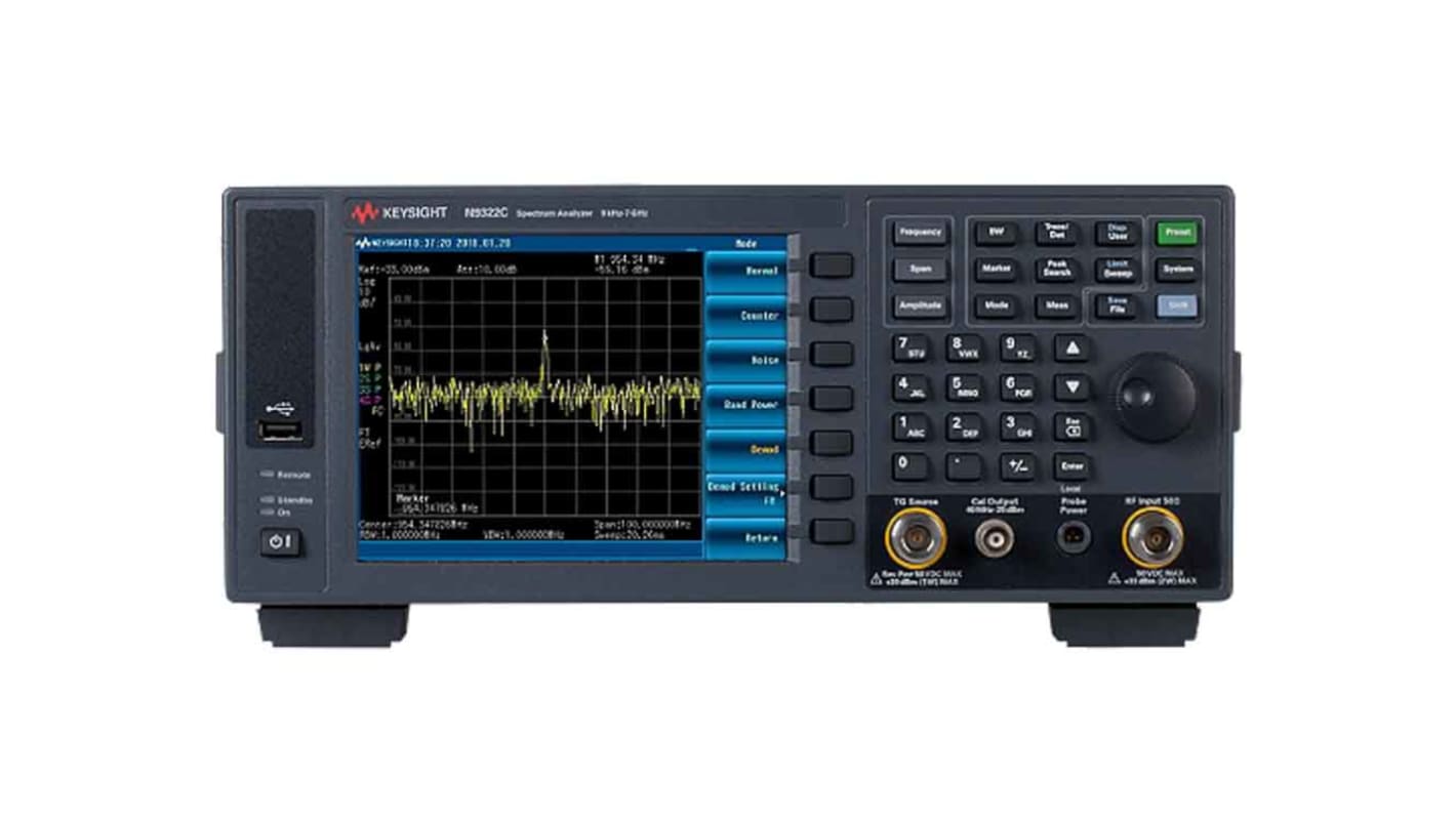 Analizzatore di spettro Keysight Technologies, 9 kHz → 7 GHz, 20 (Display) canali