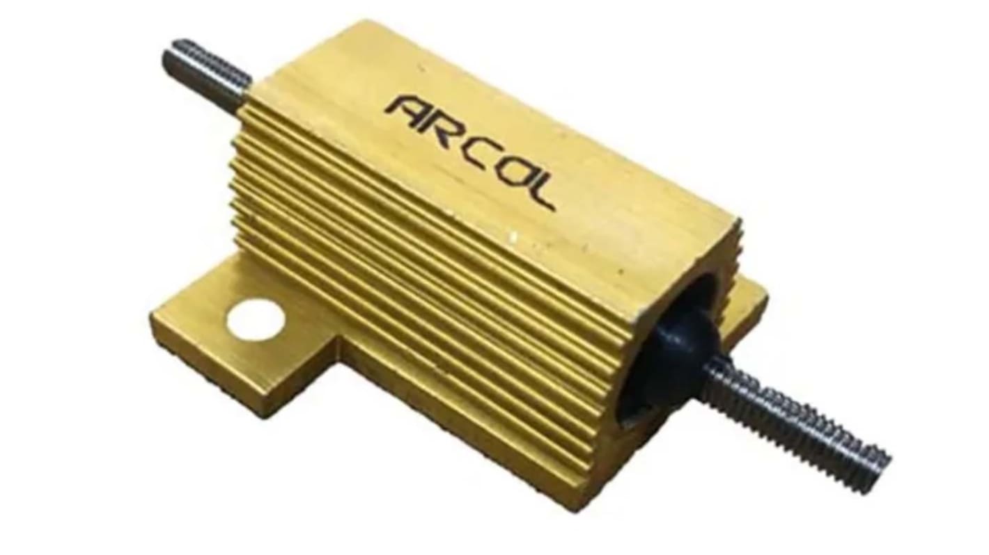 Arcol シャーシ取り付け抵抗器,50W,22Ω,±1%