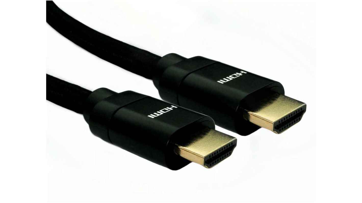 RS PRO, 5m Male HDMI to Male HDMI 8K