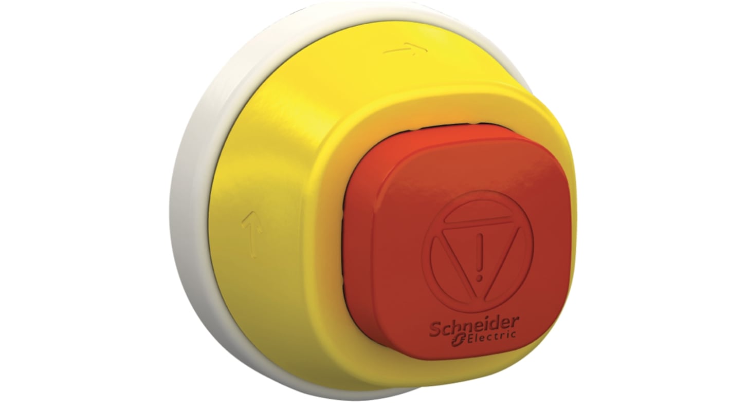 Schneider Electric ZB5 Series, Twist Release, Emergency Stop Push Button Head