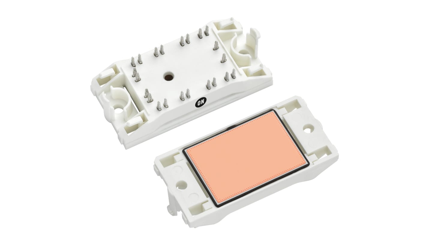 onsemi N沟道IGBT模块双路晶体管, VCEO 1200 V, 22针, Q0BOOST, 贴片安装