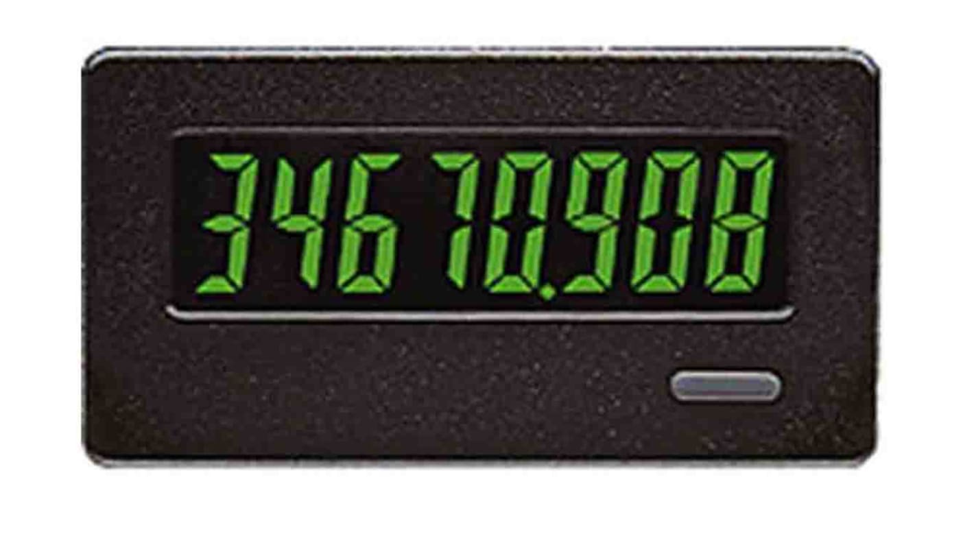 Red Lion CUB4L8 Counter, 8 Digit LCD, 9 → 28 V dc