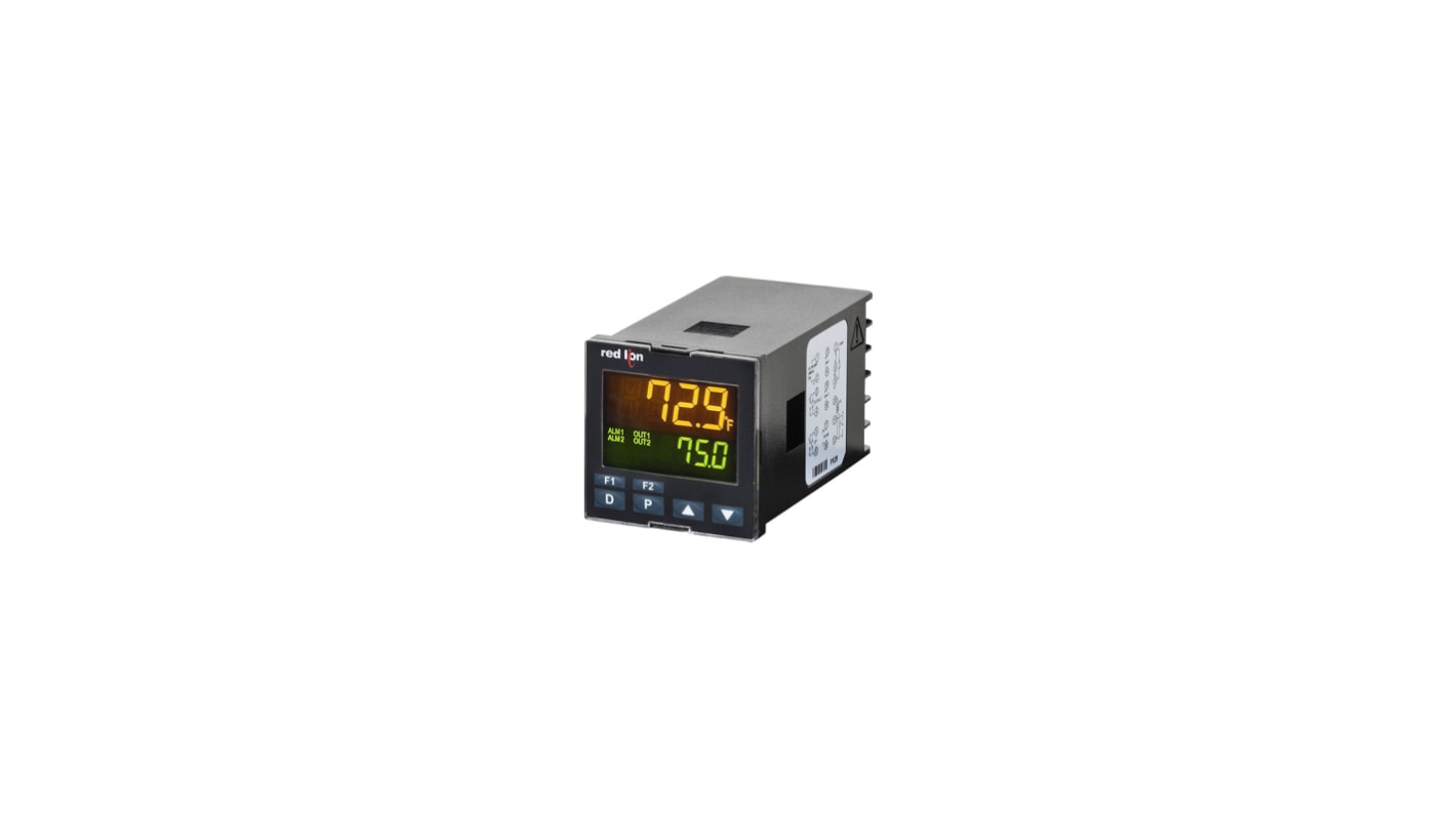 Rs-Online Termoregolatori PID Red Lion PXU 24 V c.c. 48 x 48mm 2 uscite 0-10 V c.c. relè