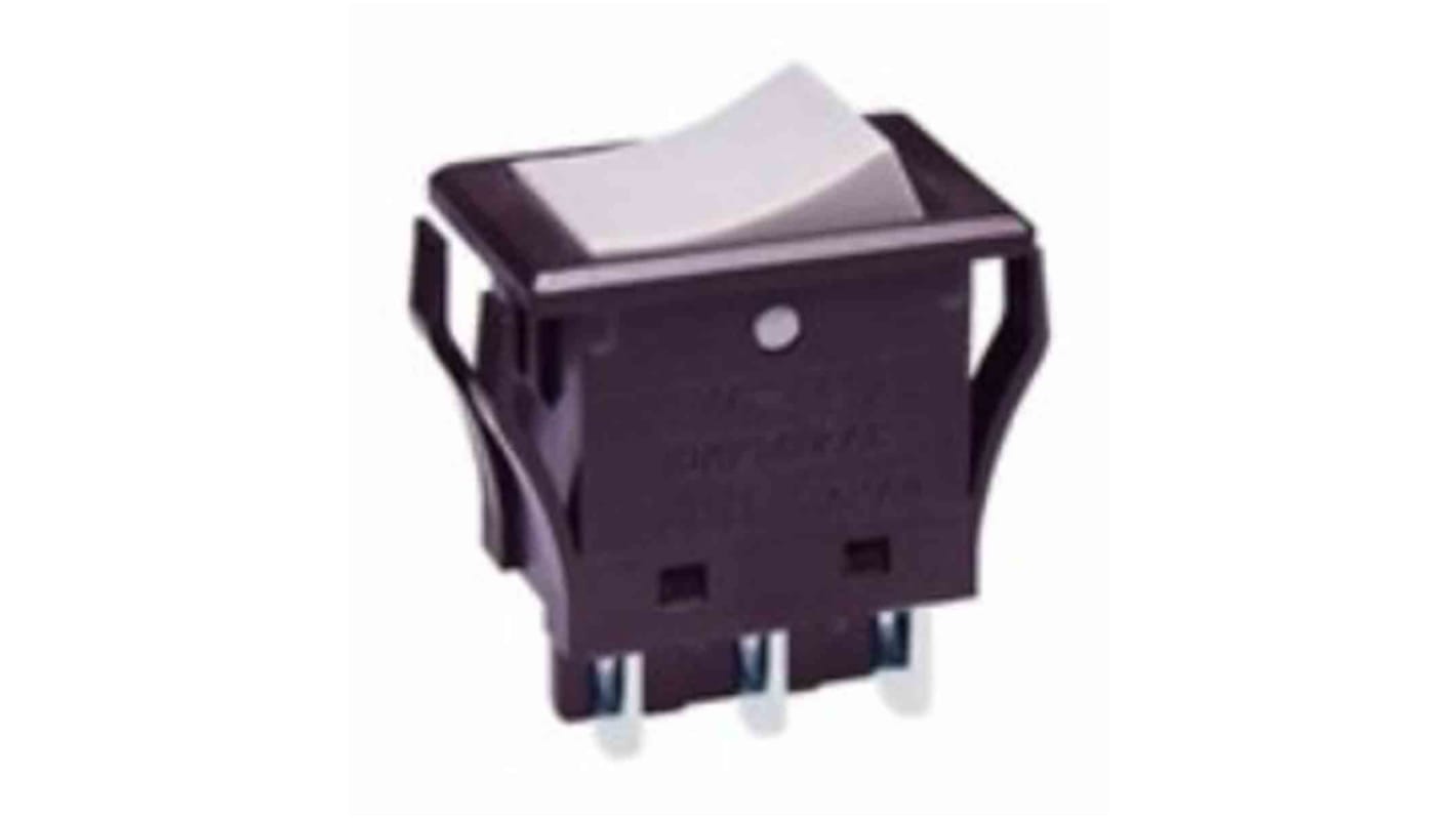 NKK Switches DPST, On-On Rocker Switch Panel Mount