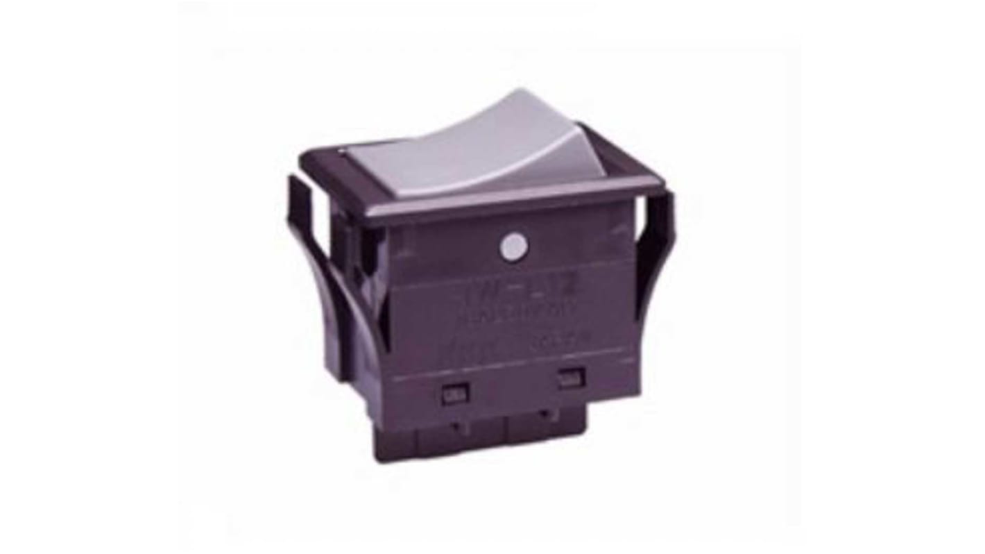 NKK Switches SPDT, On-On Rocker Switch Panel Mount