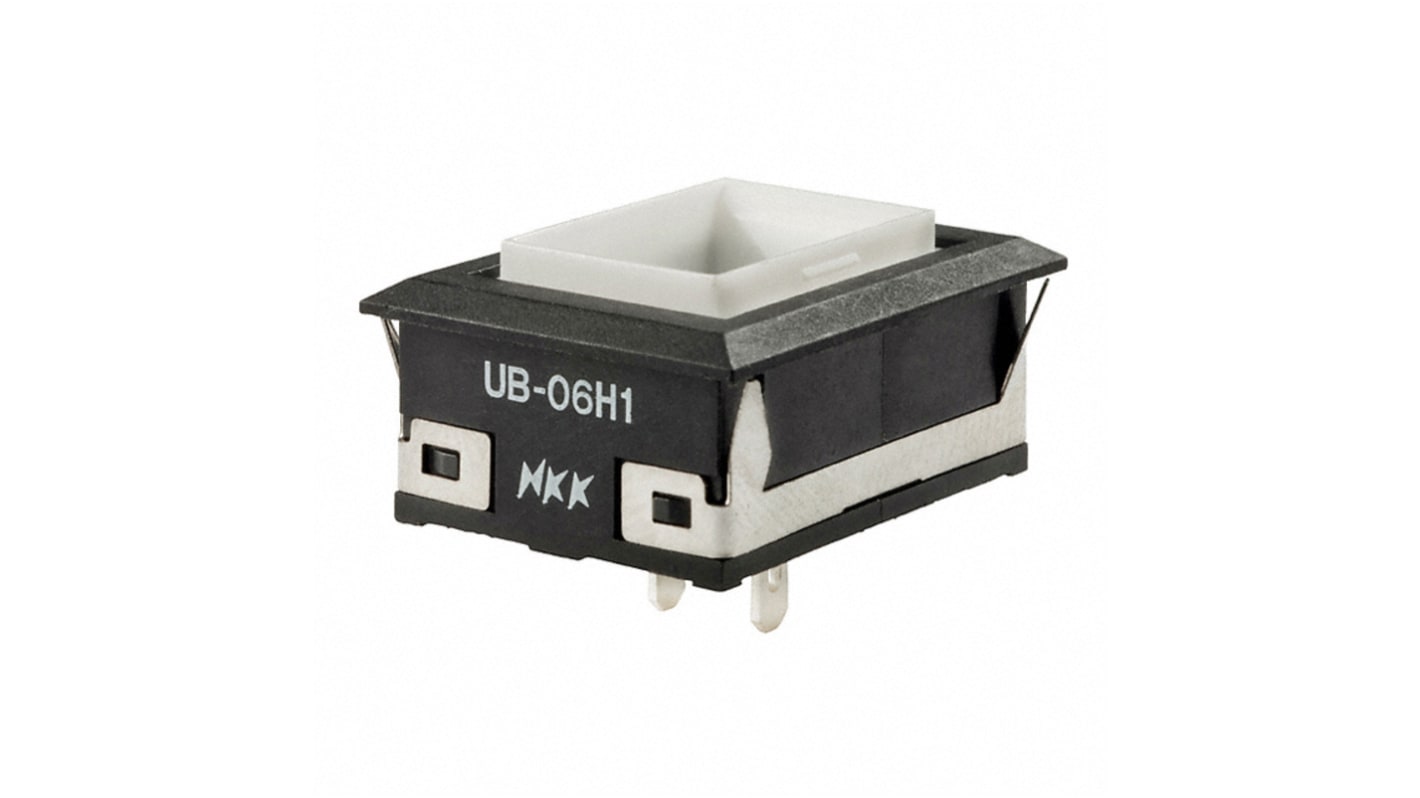 NKK Switches 押しボタンスイッチ, 30 mA, IP40