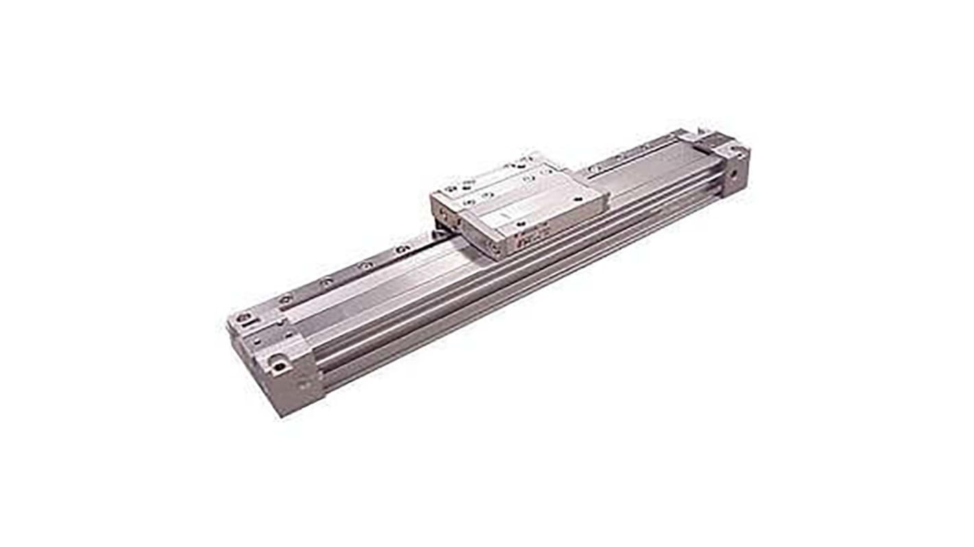 SMC Double Acting Rodless Pneumatic Cylinder 300mm Stroke, 16mm Bore