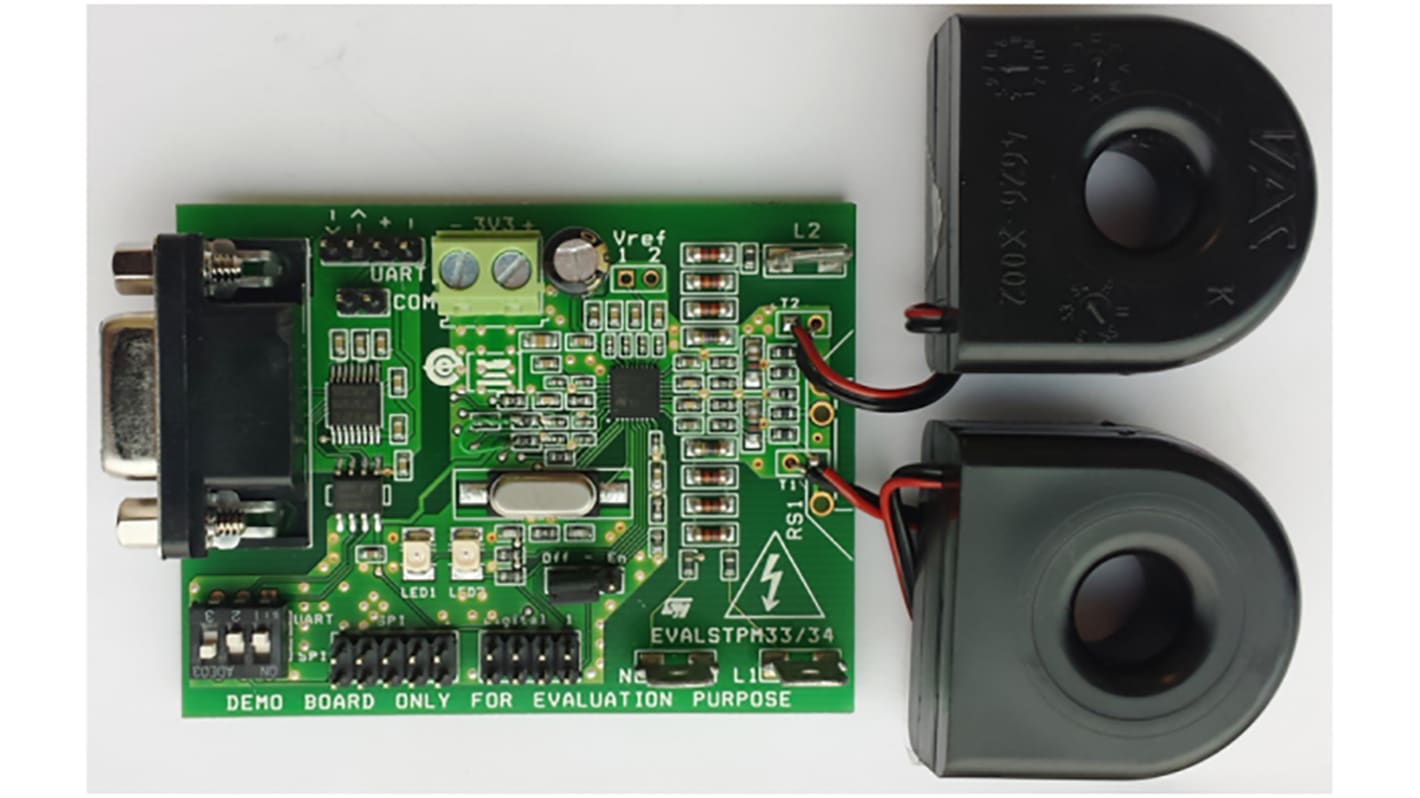 STMicroelectronics Energy Metering Evaluation Board STPM34 EVALSTPM34