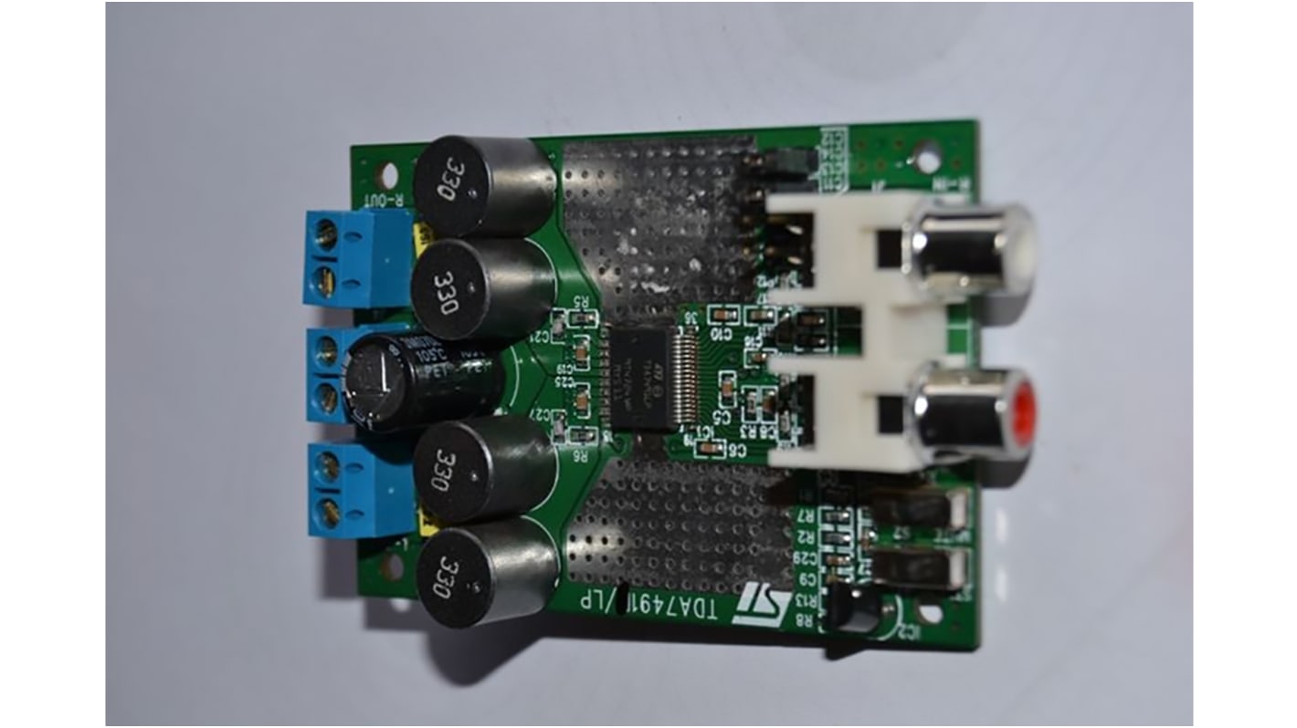 STMicroelectronics STEVAL-CCA028V1, Class-D Audio Amplifier Demonstration Board Audio Amplifier Demonstration Board for