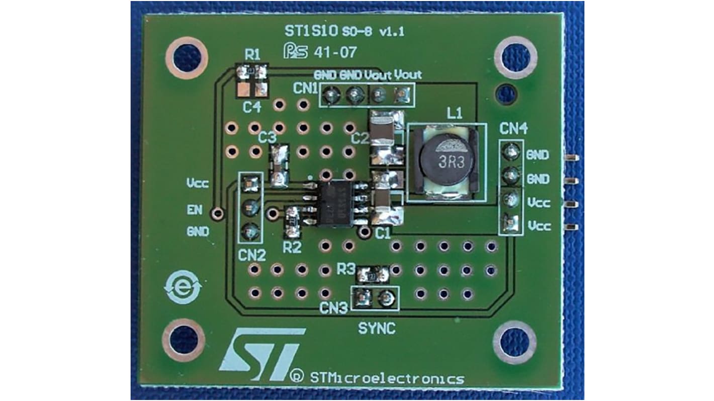 STマイクロ,  電源IC 開発キット, 評価ボード, デジタルコア HDD アプリケーションの低電圧、 LCD アプリケーションの高電圧の給電 用, STEVAL-ISA044V5