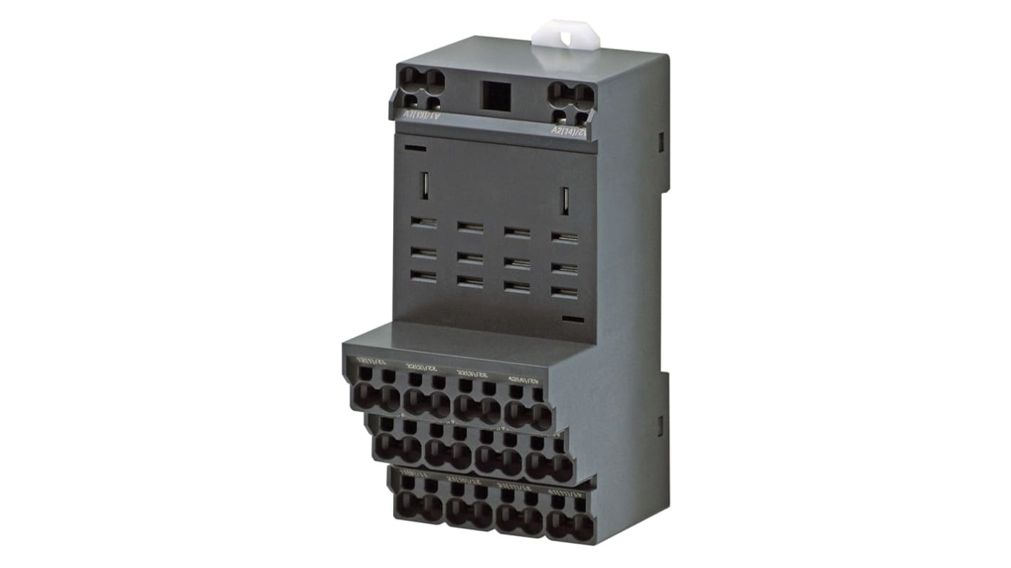オムロン リレーソケット シャ-シ取付 PTF, PTF-14-PU-L