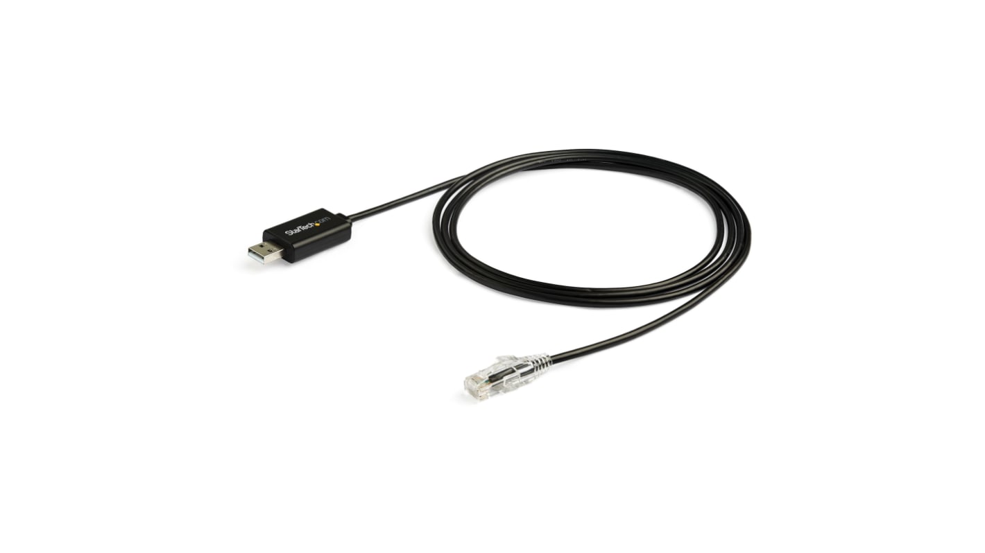 StarTech.com interfész adapter, A: USB 2.0 A, B: RJ45 csatlakozó