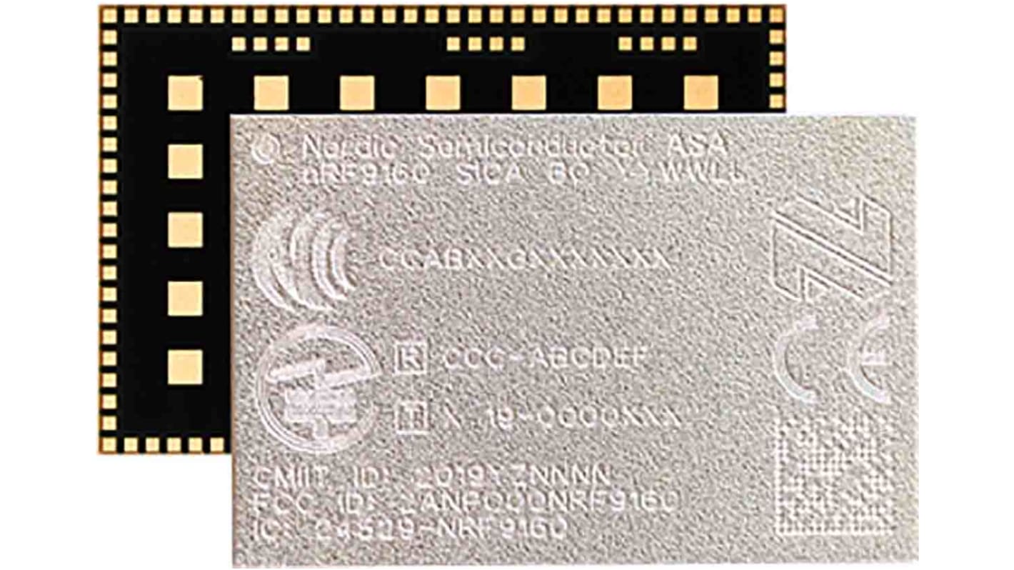 System-On-Chip nRF9160-SICA-R7 Mikrokontroler 127-pinowy LGA Montaż powierzchniowy