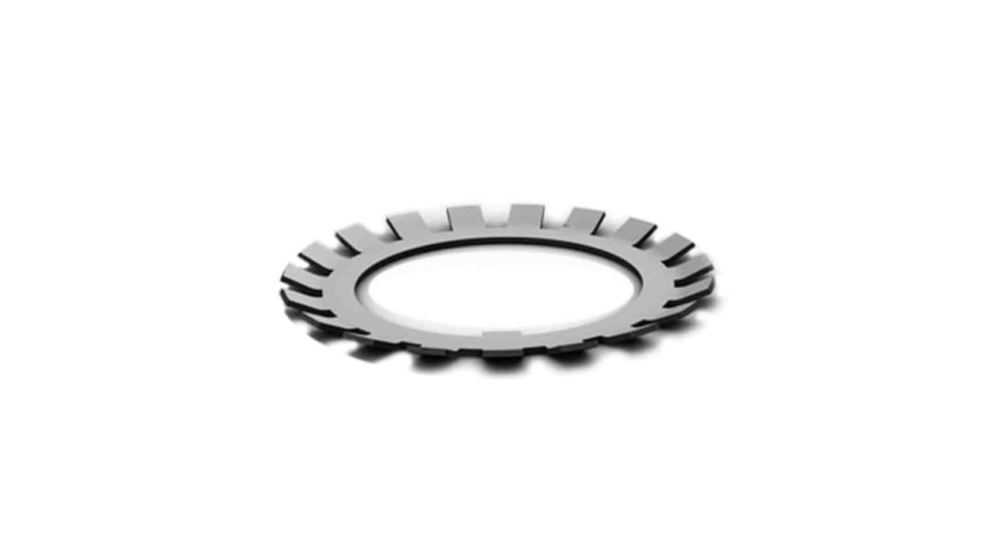 RS PRO 锁紧垫圈 轴承止动垫圈, 50mm内径, 50 x 61 x 1.25mm, 用于锁紧螺母