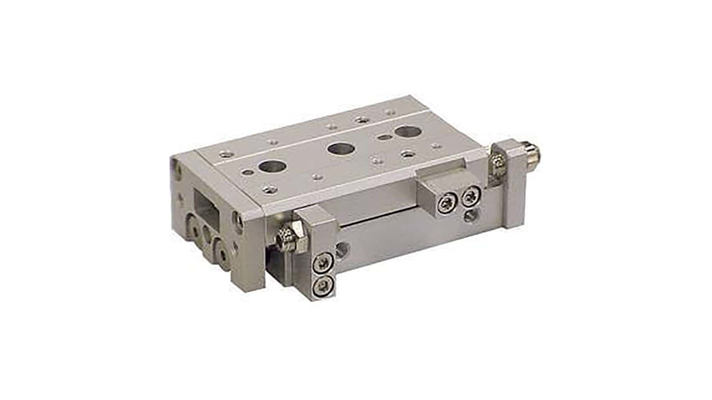 SMC Pneumatic Guided Cylinder - 6mm Bore, 20mm Stroke, MXSL Series, Double Acting