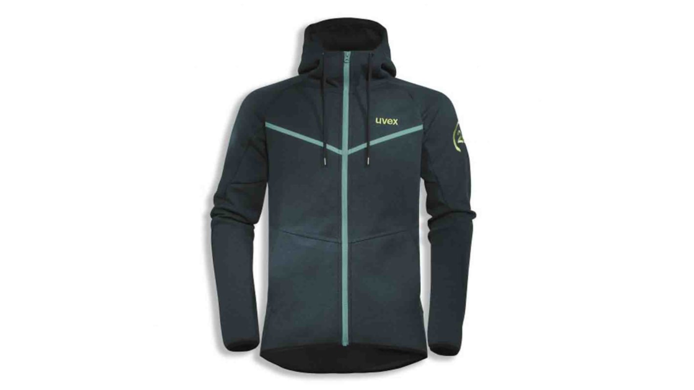 Uvex Collection 26 Blue Hoodie Jacket, XXL
