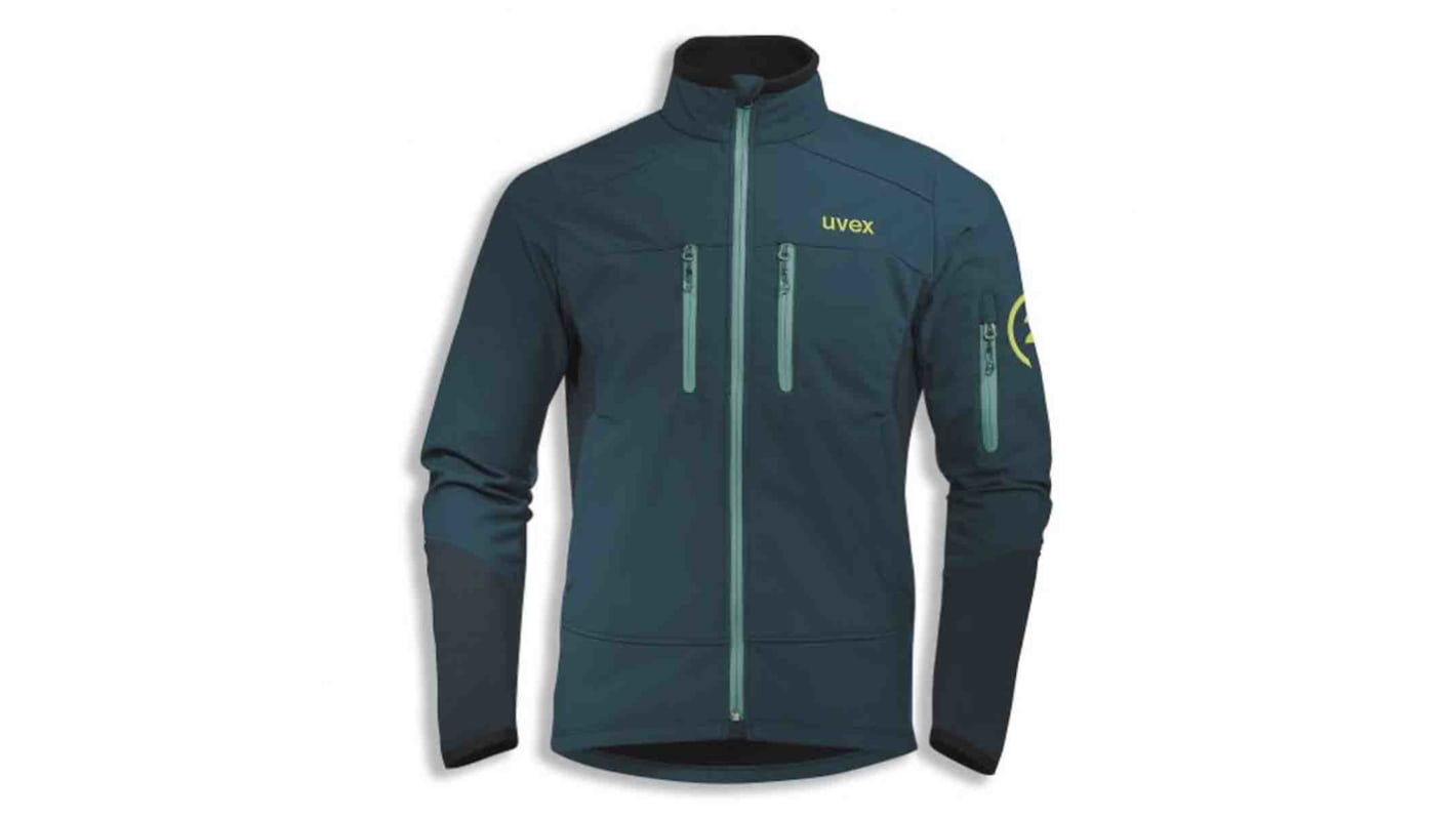 Uvex Collection 26 Blue, Breathable Softshell Jacket, L