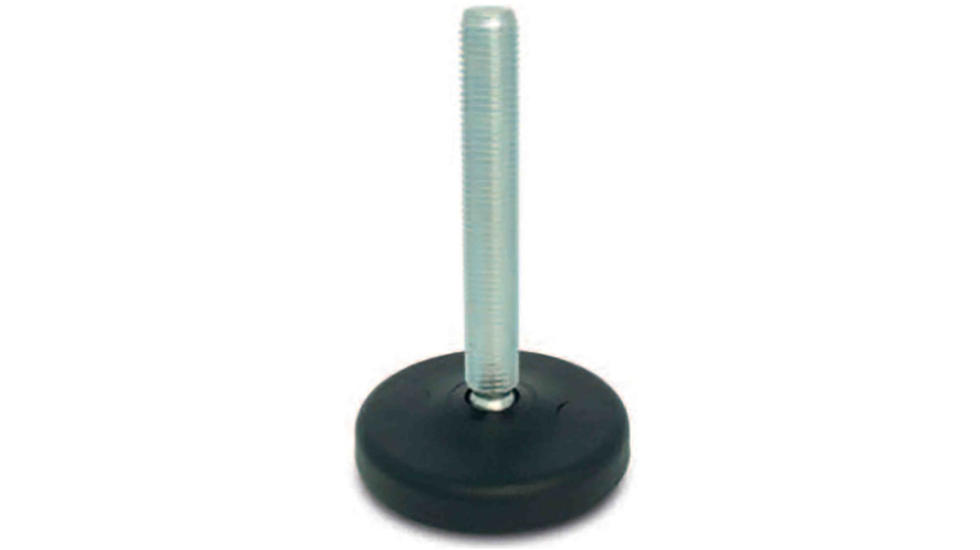 Pied réglable RS PRO Diam 83mm M16 x 200mm capacité 1600kg