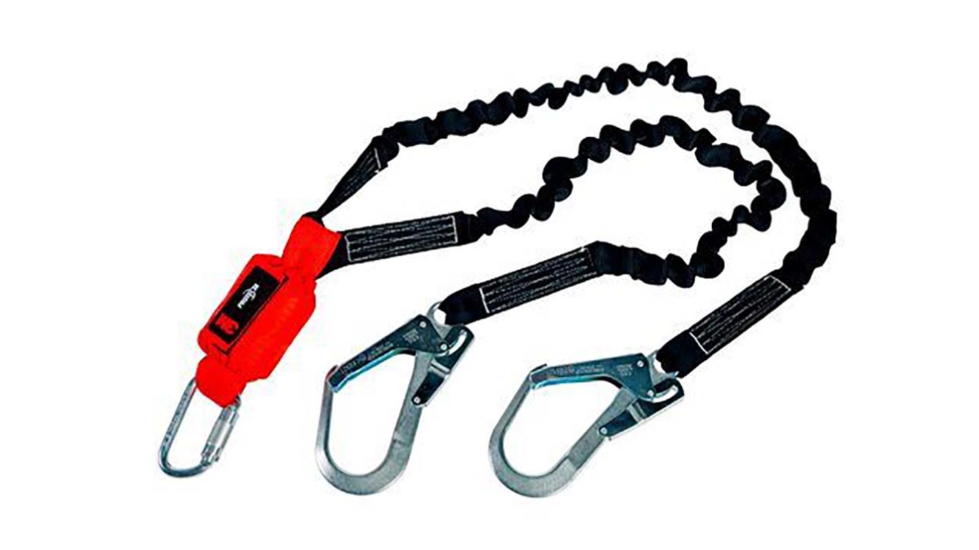 Cordino arresto cadute 3M, L. tot. 1.8m, 140kg