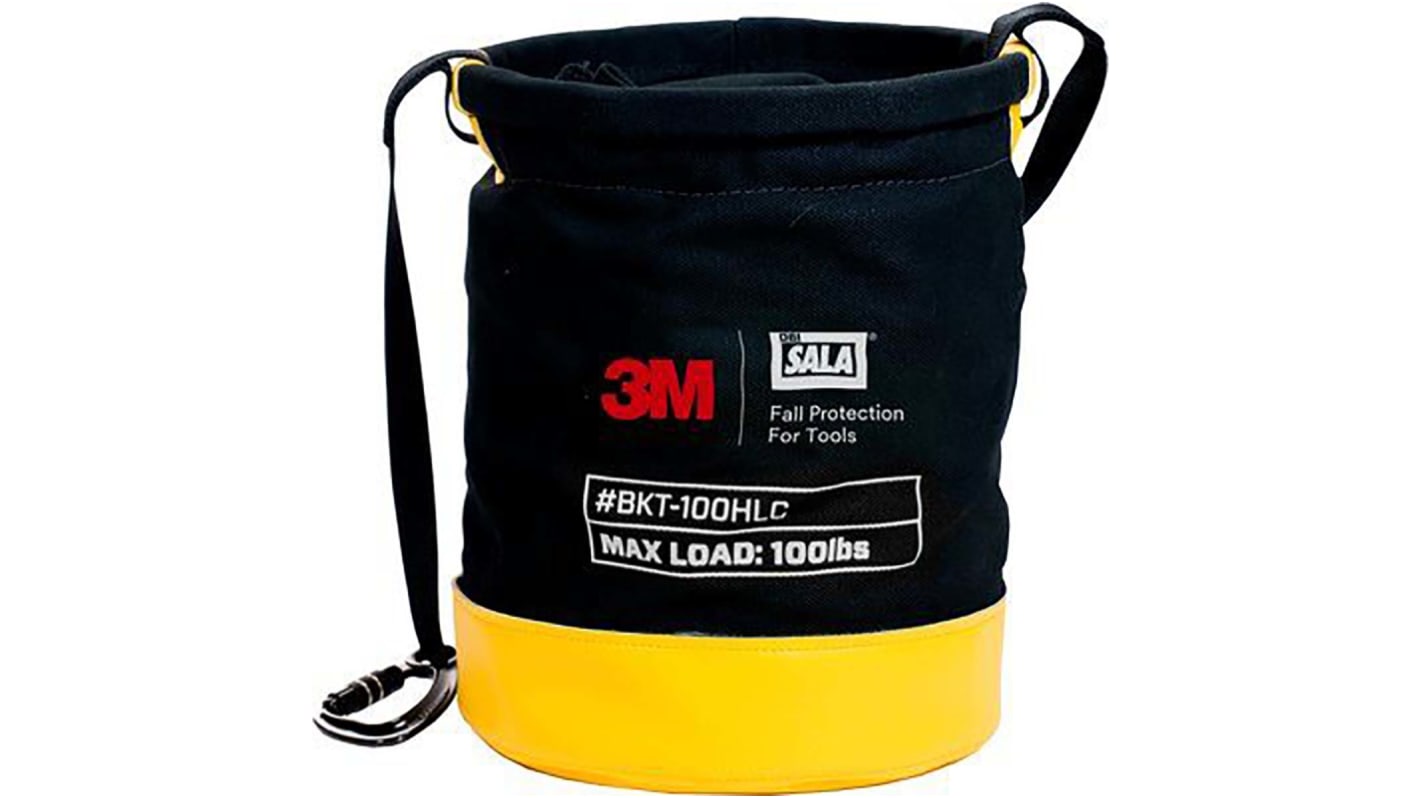 3M 1500133 Canvas Black, Yellow Safety Equipment Bag
