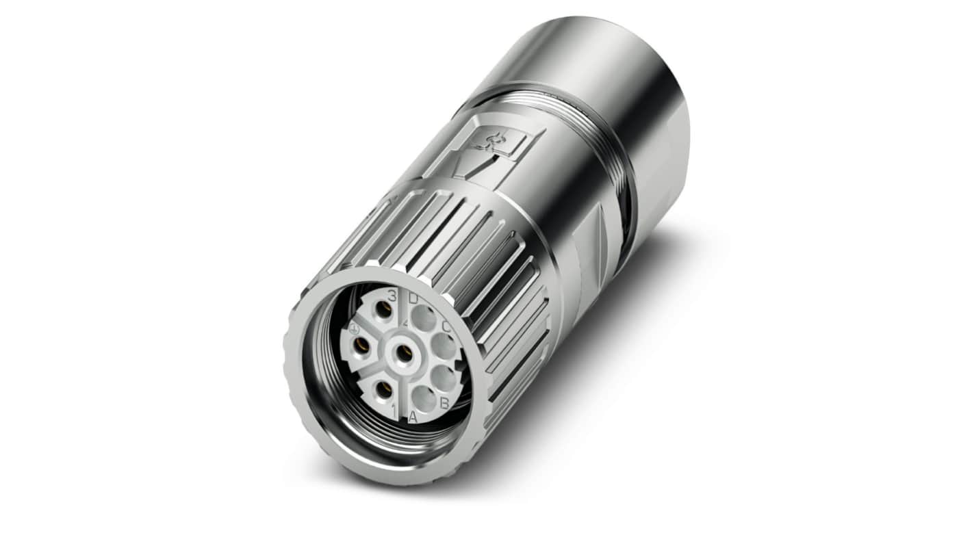 Phoenix Contact Circular Connector, 8 Contacts, Cable Mount, M23 Connector, Socket, M23 PRO Series