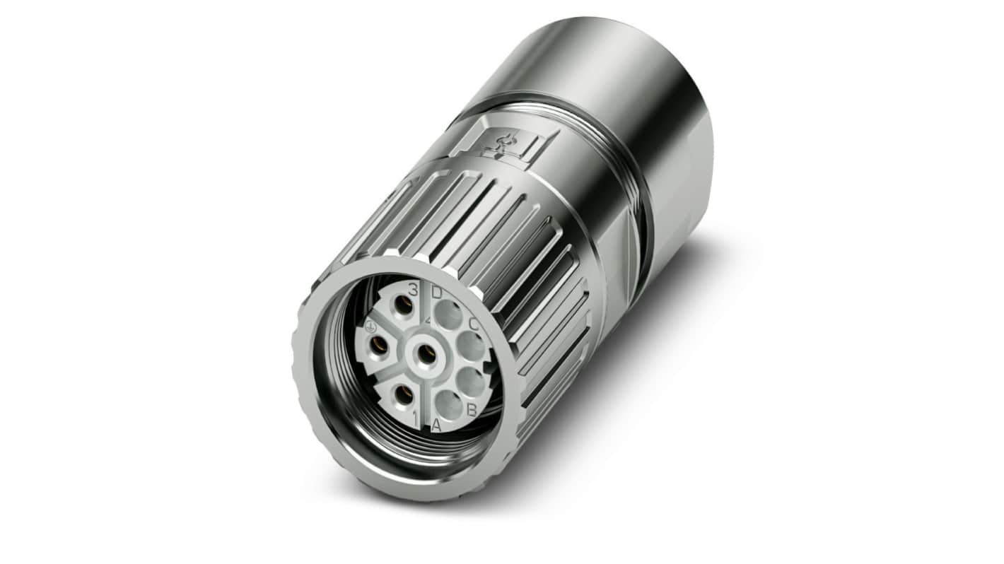 Phoenix Contact Circular Connector, 8 Contacts, Cable Mount, M23 Connector, Socket, M23 PRO Series