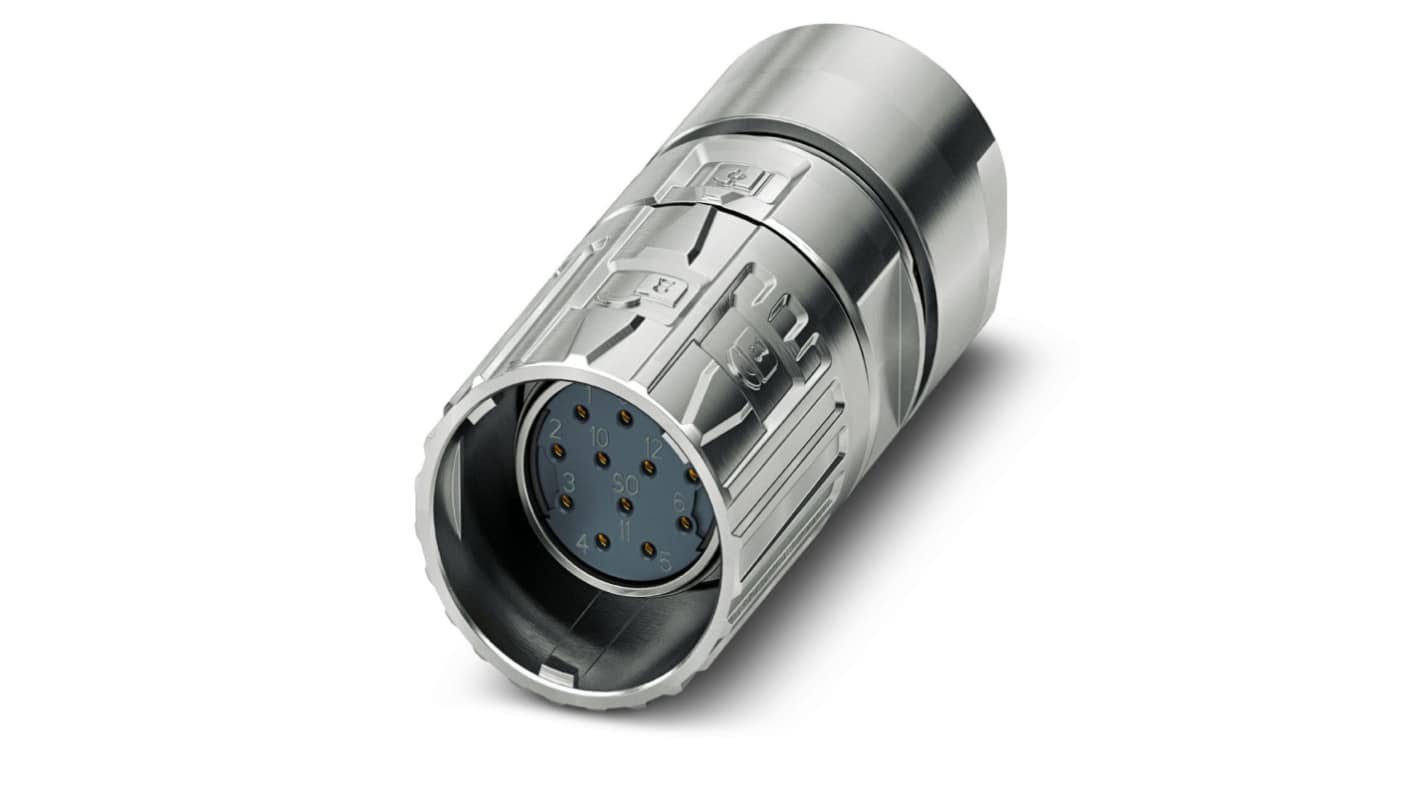 Phoenix Contact Circular Connector, 8 Contacts, Cable Mount, M23 Connector, Socket, M23 PRO Series