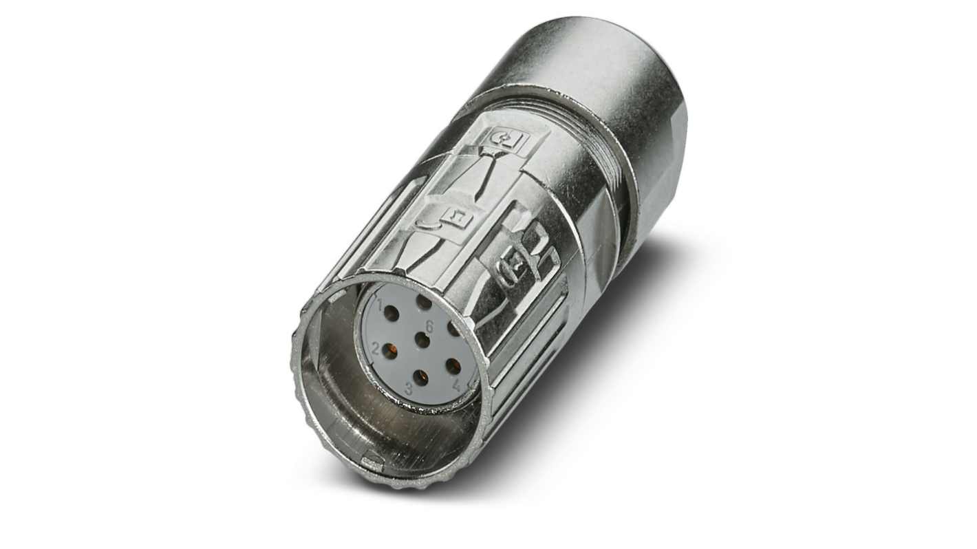 Phoenix Contact Circular Connector, 8 Contacts, Cable Mount, M23 Connector, Socket, M23 PRO Series