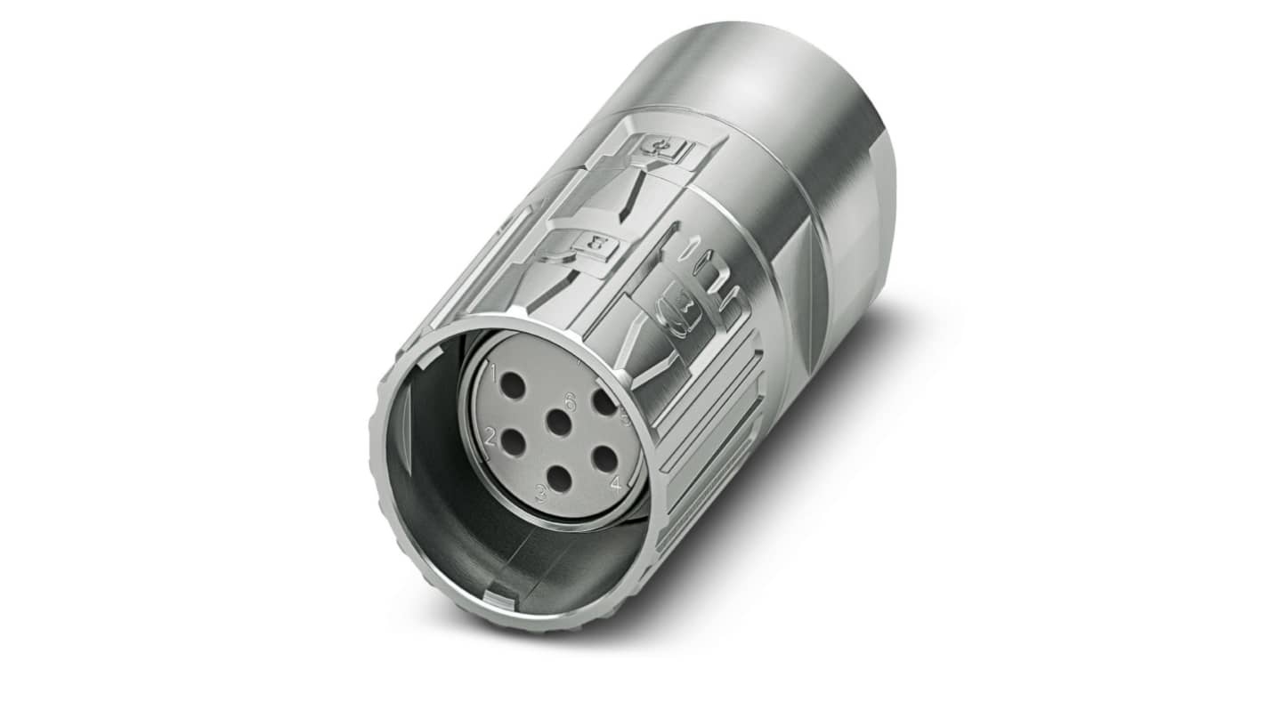 Phoenix Contact Circular Connector, 8 Contacts, Cable Mount, M23 Connector, Socket, M23 PRO Series
