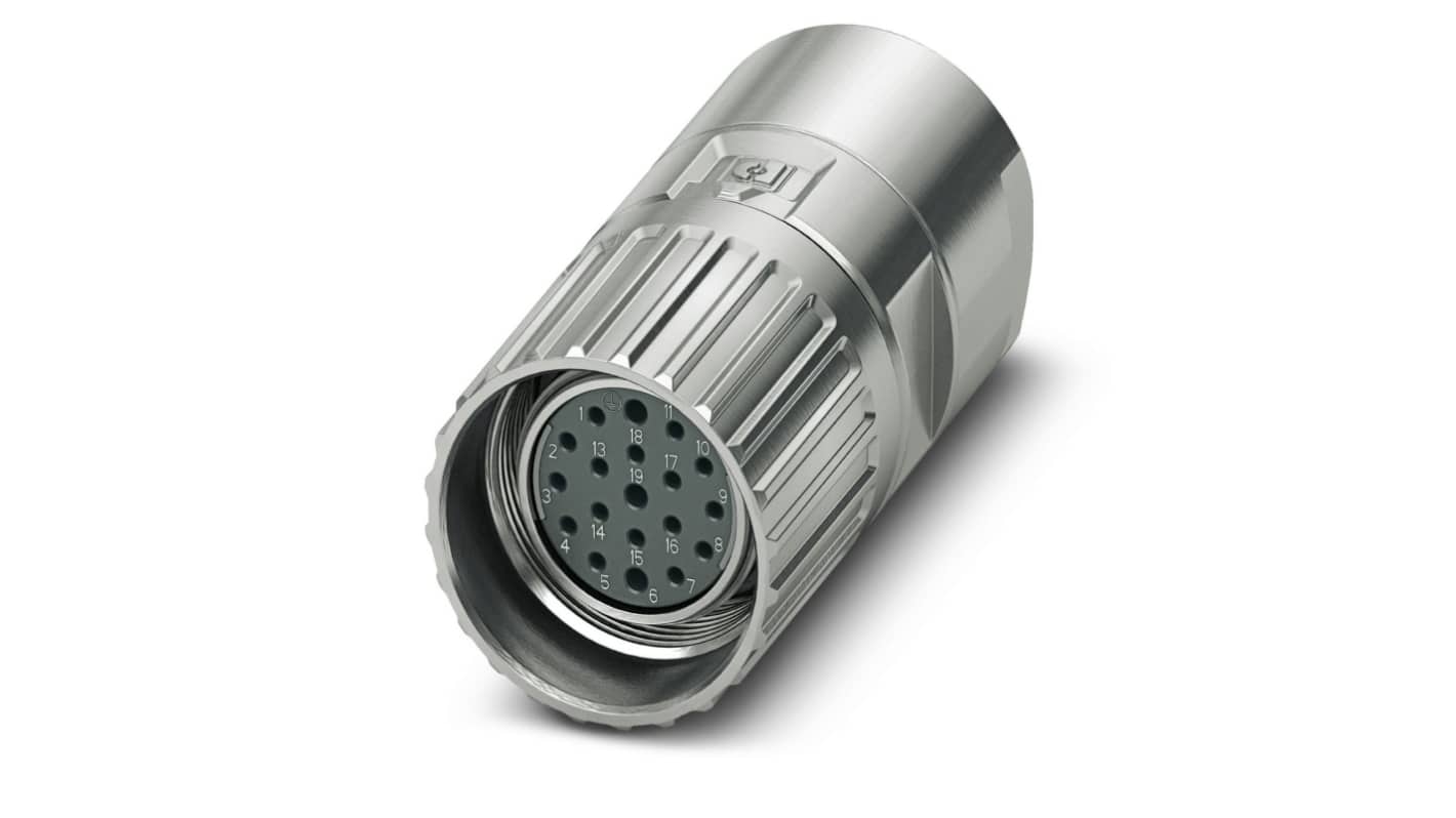 Phoenix Contact Circular Connector, 8 Contacts, Cable Mount, M23 Connector, Socket, M23 PRO Series