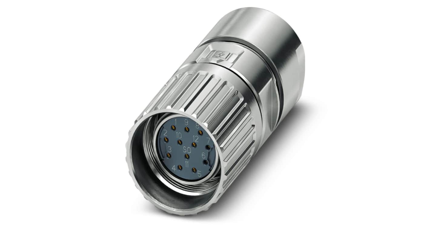 Phoenix Contact Circular Connector, 8 Contacts, Cable Mount, M23 Connector, Socket, M23 PRO Series