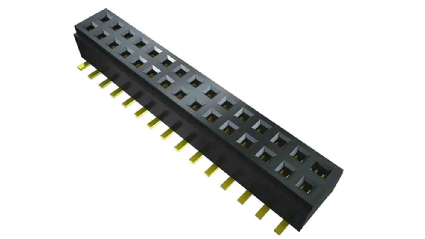 Gniazdo PCB 7 -pinowe 2 -rzędowe raster: 1mm Gniazdo Pionowy SMD