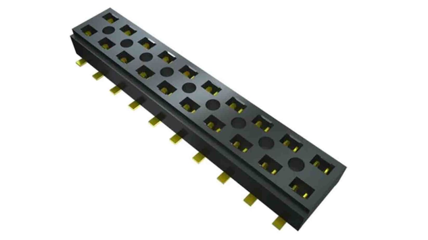 Gniazdo PCB 5 -pinowe 2 -rzędowe raster: 1.27mm Gniazdo Pionowy SMD